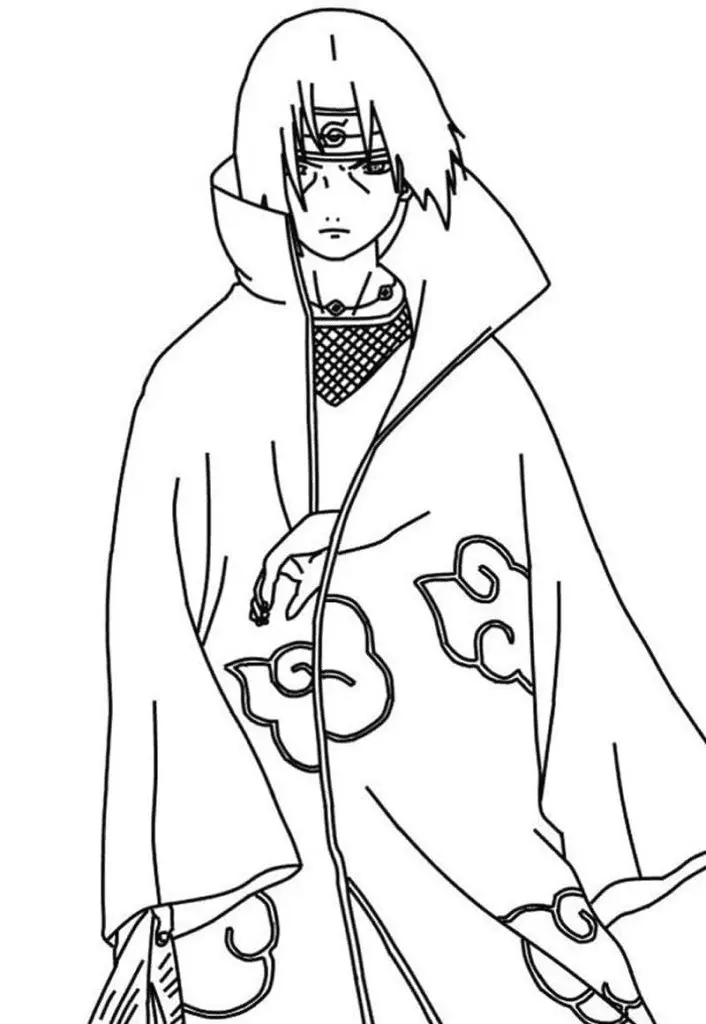 Akatsuki Coloring Pages 23