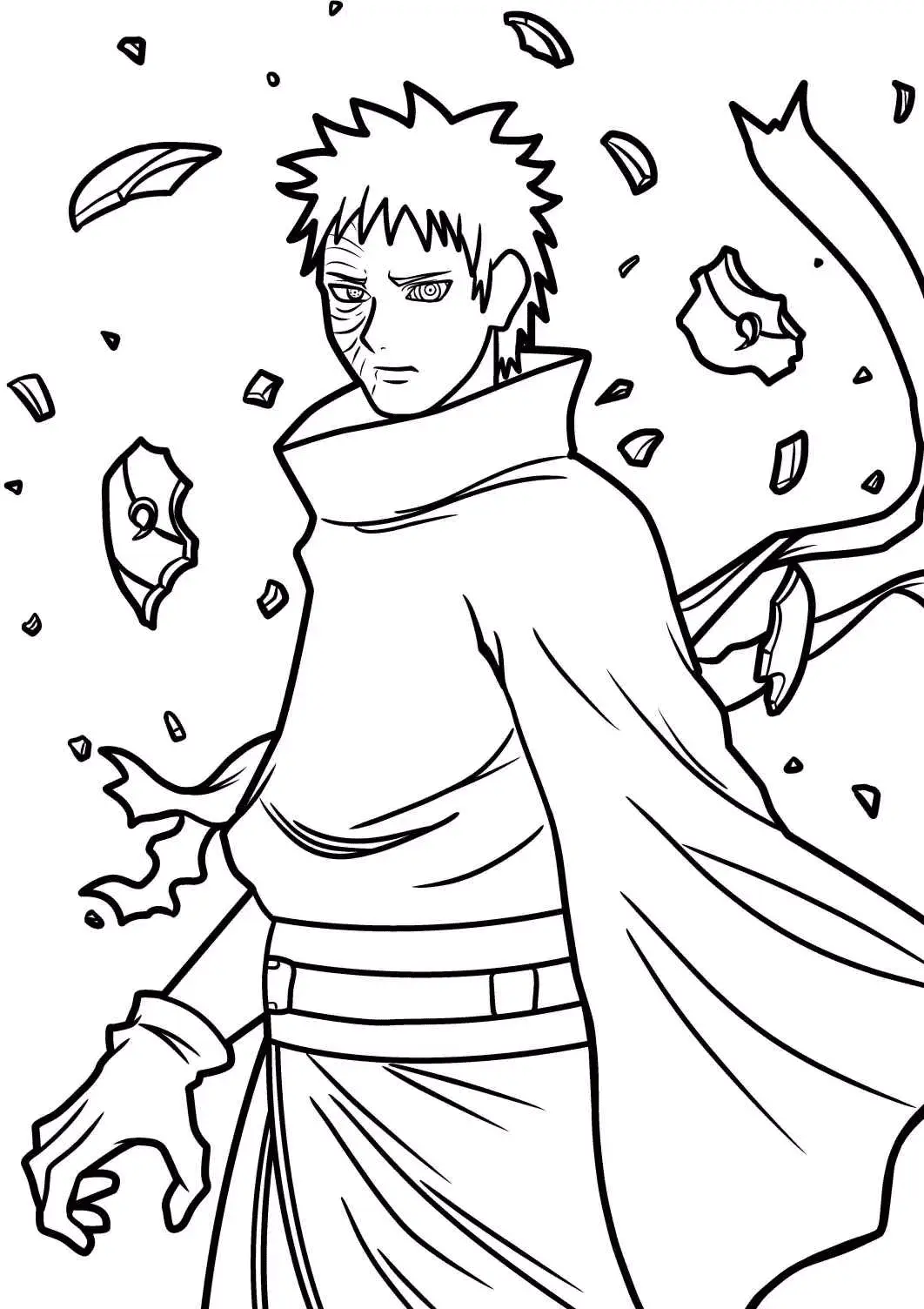 Akatsuki Coloring Pages 26