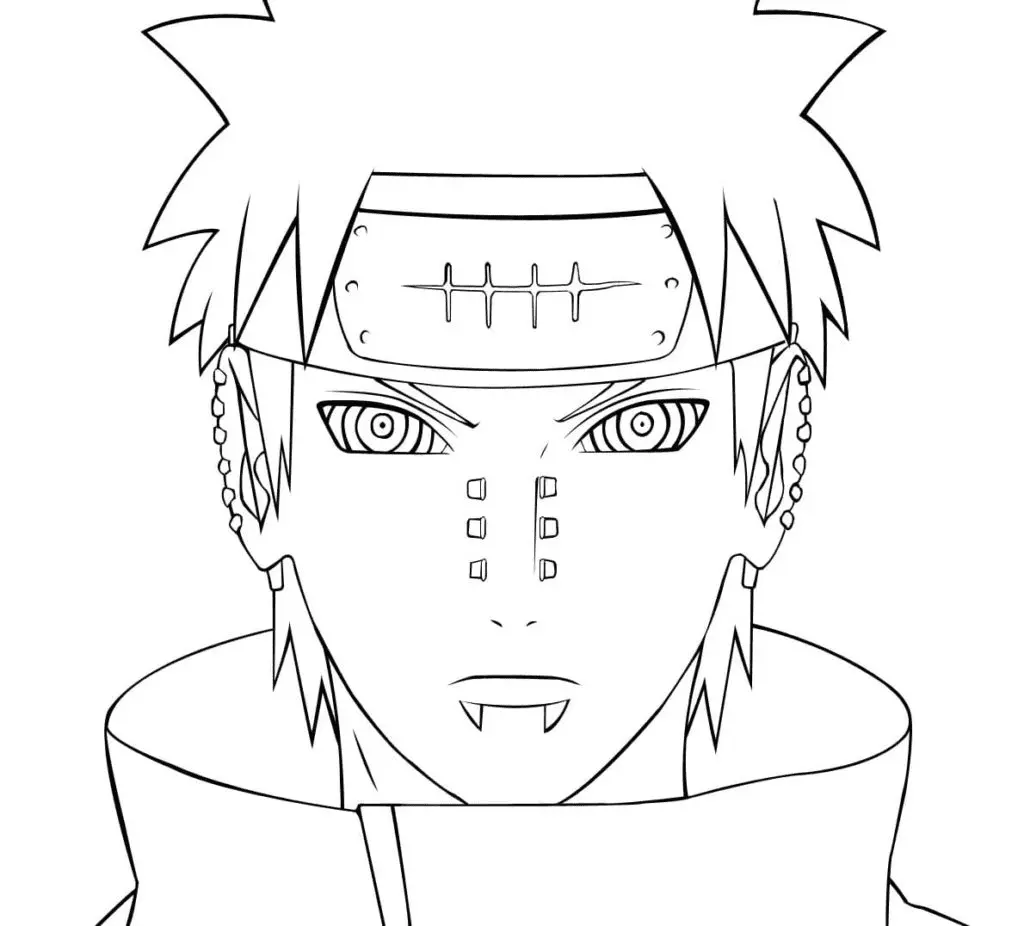 Akatsuki Coloring Pages 3