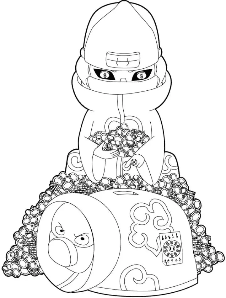 Akatsuki Coloring Pages 64