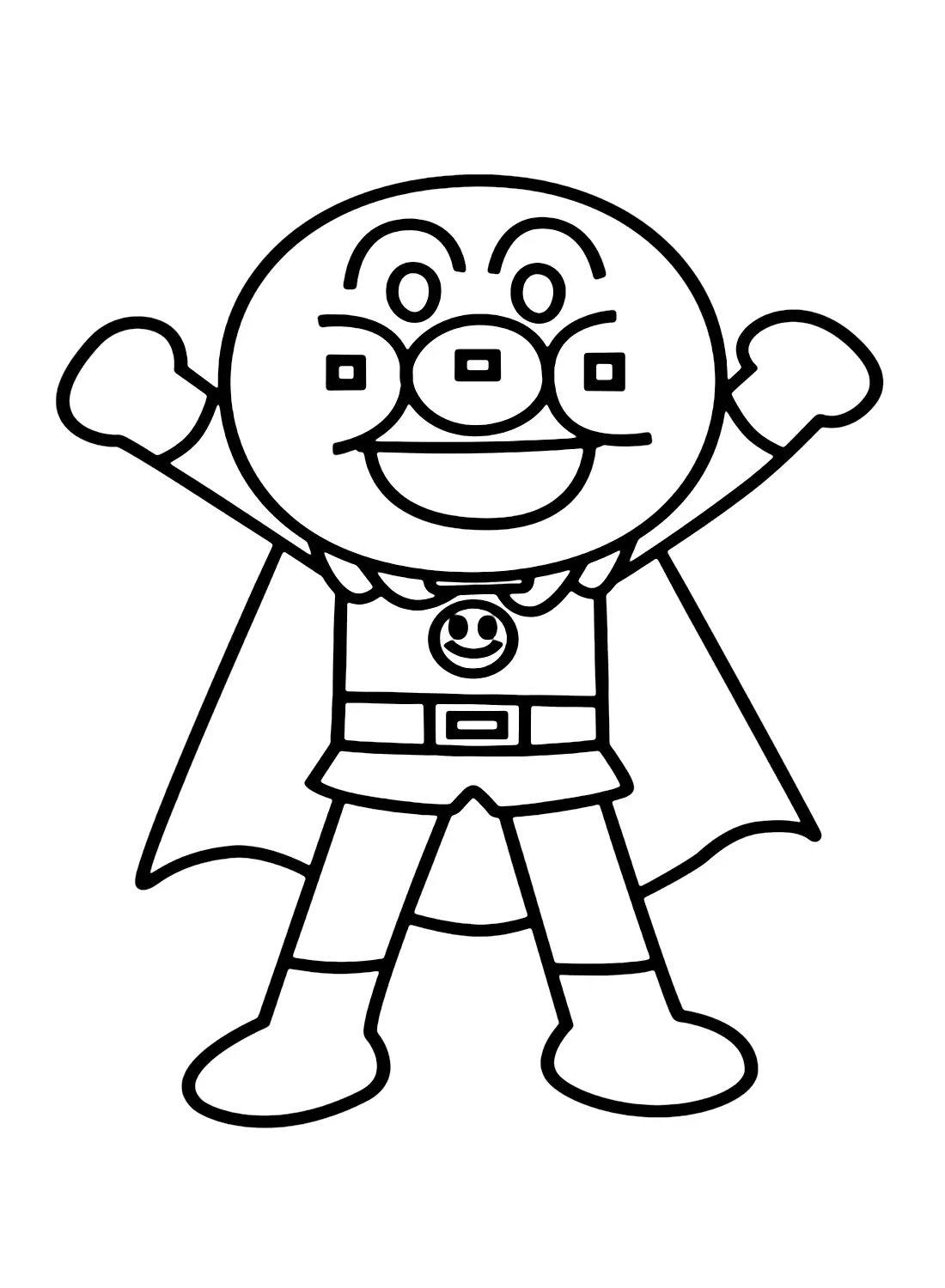 Anpanman Coloring Pages 12