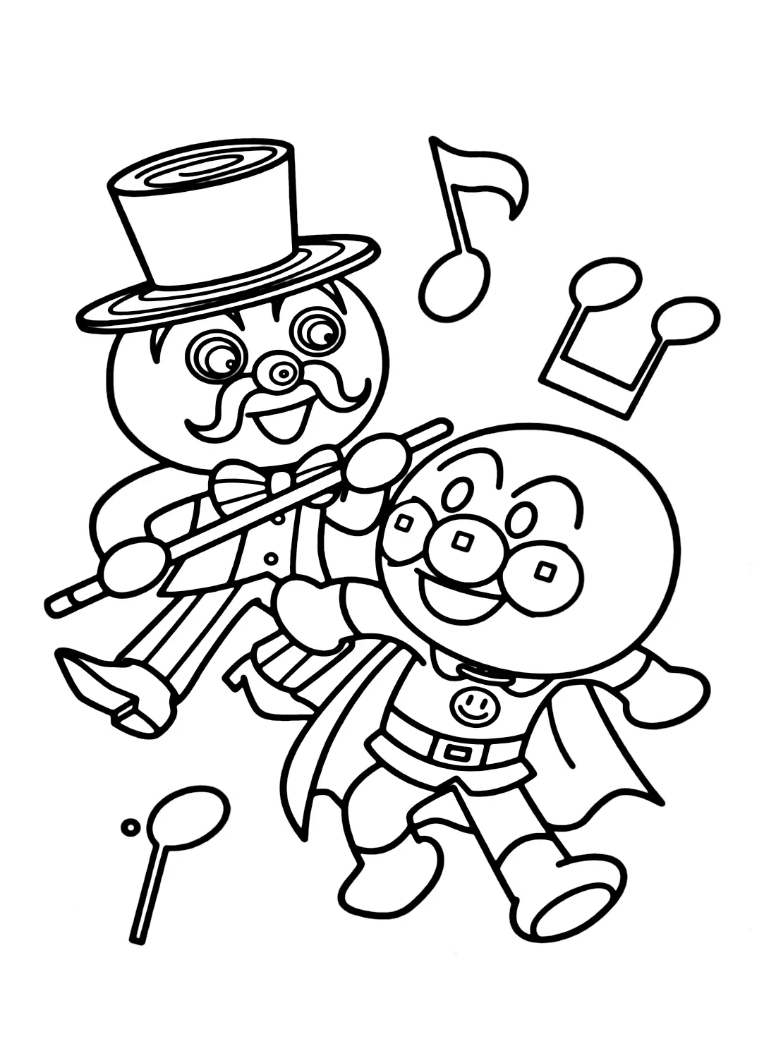 Anpanman Coloring Pages 13