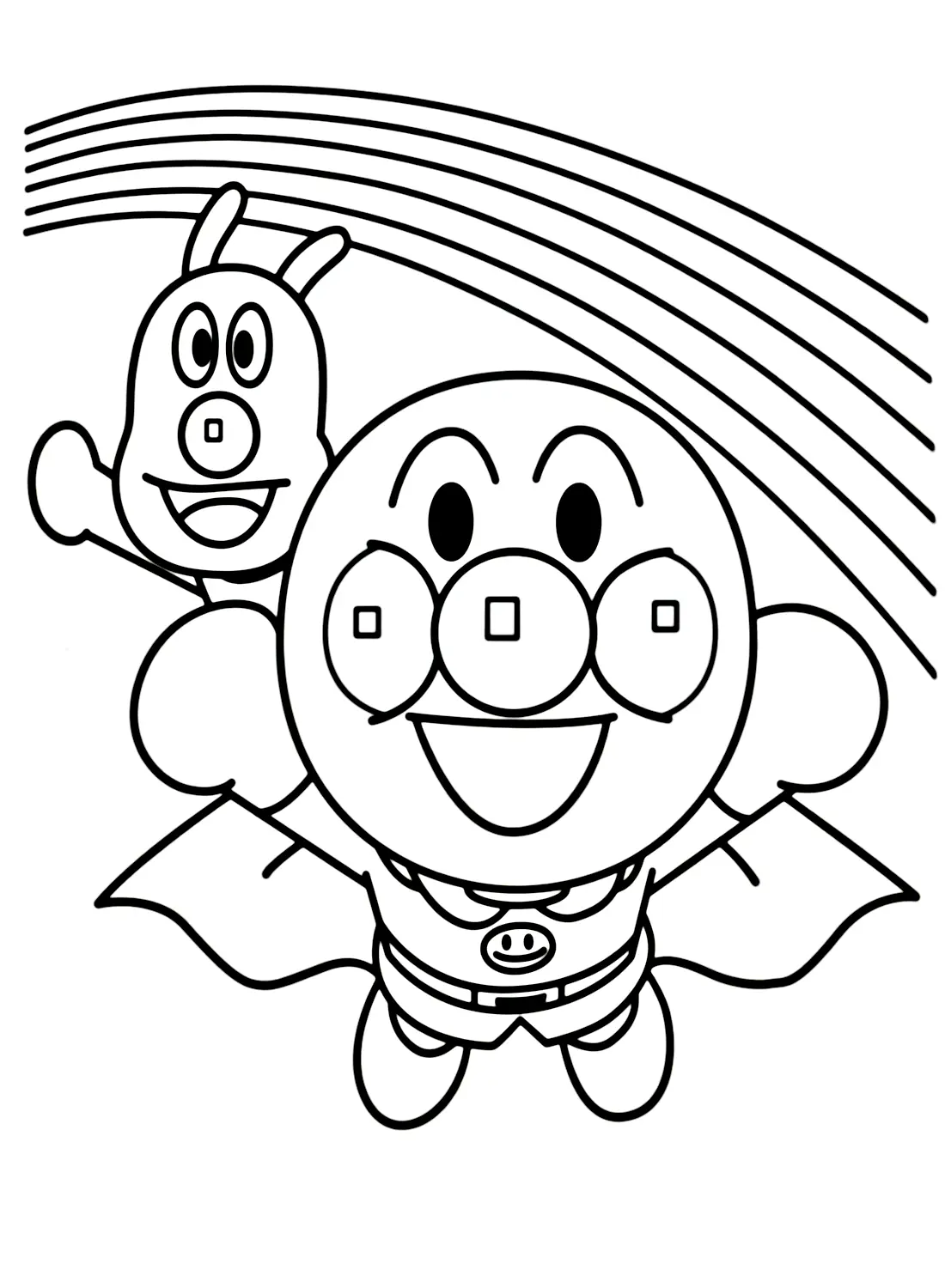 Anpanman Coloring Pages 2