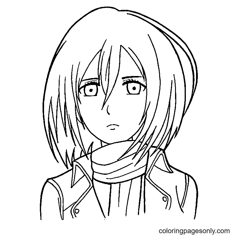 AOT Coloring Pages 34