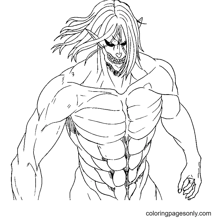 AOT Coloring Pages 4