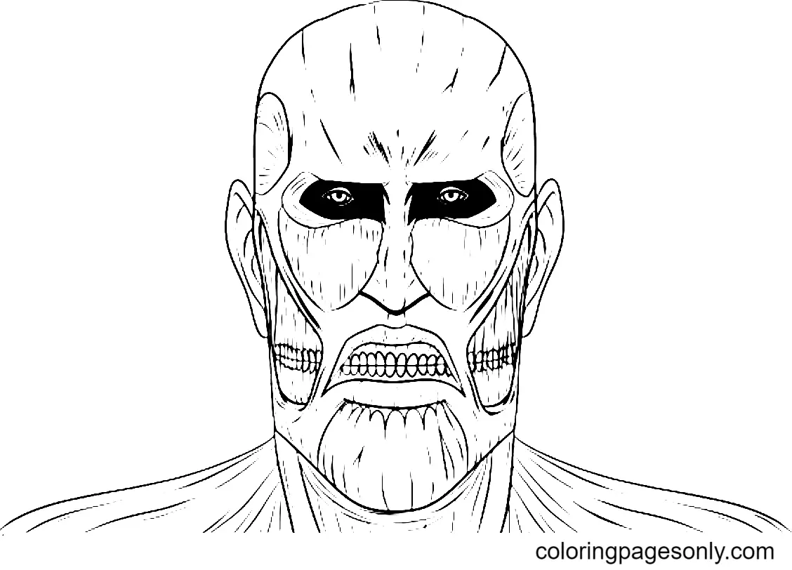 AOT Coloring Pages 47