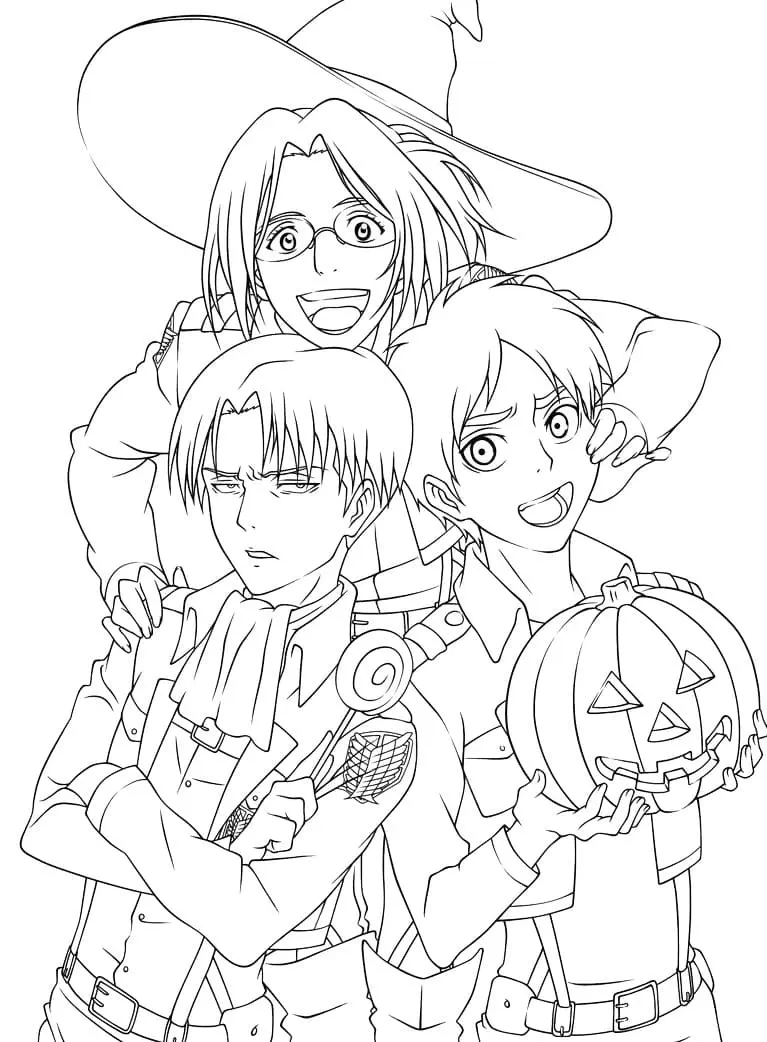 AOT Coloring Pages 82