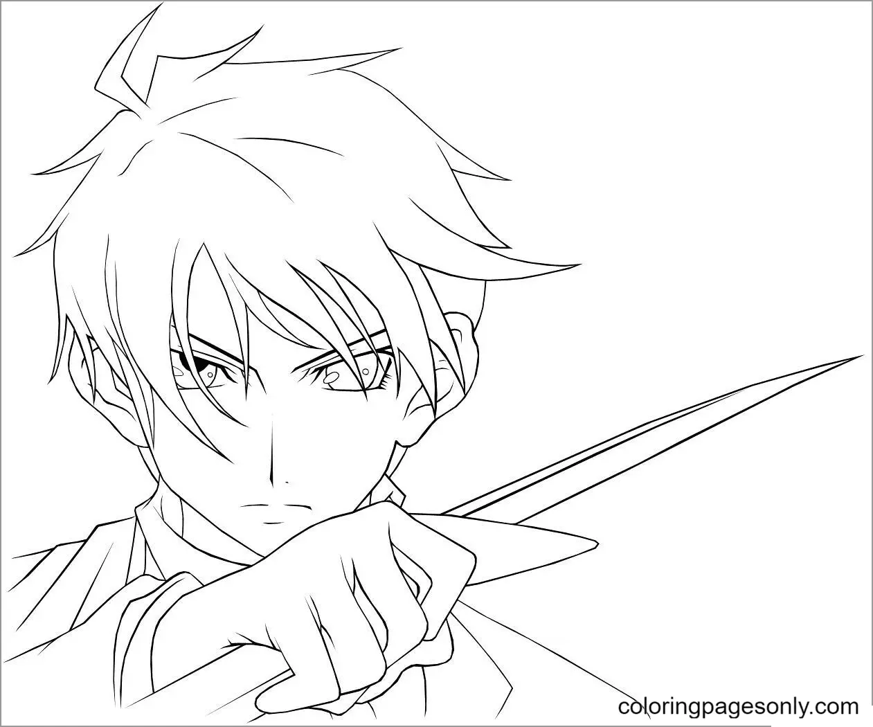 Assassination Classroom Coloring Pages 16