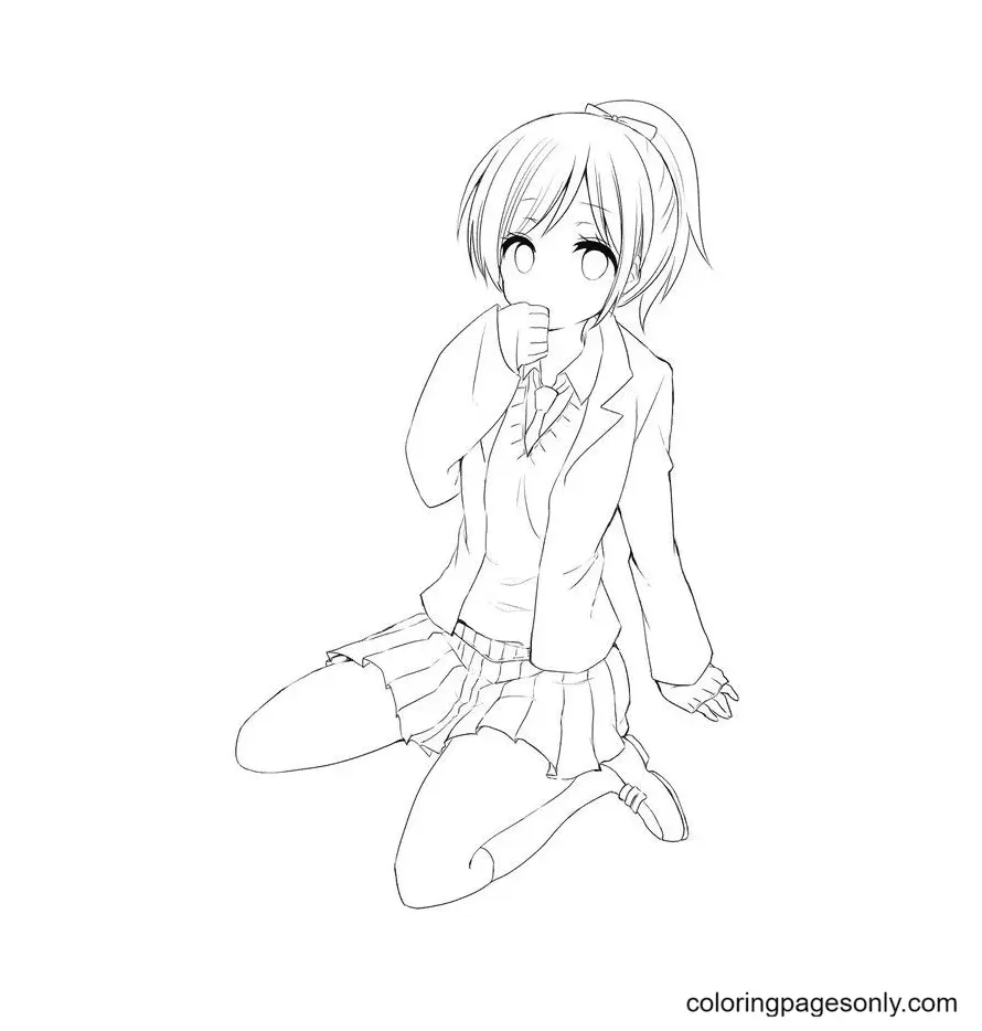 Assassination Classroom Coloring Pages 54