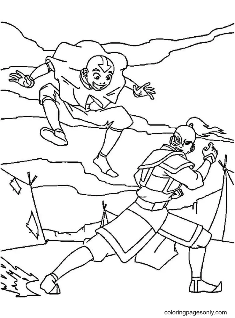 Avatar Coloring Pages 101