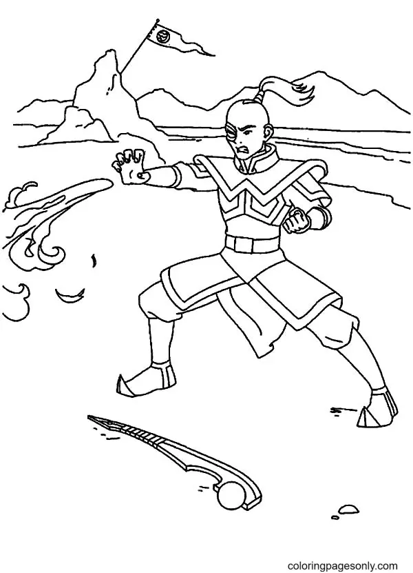 Avatar Coloring Pages 106