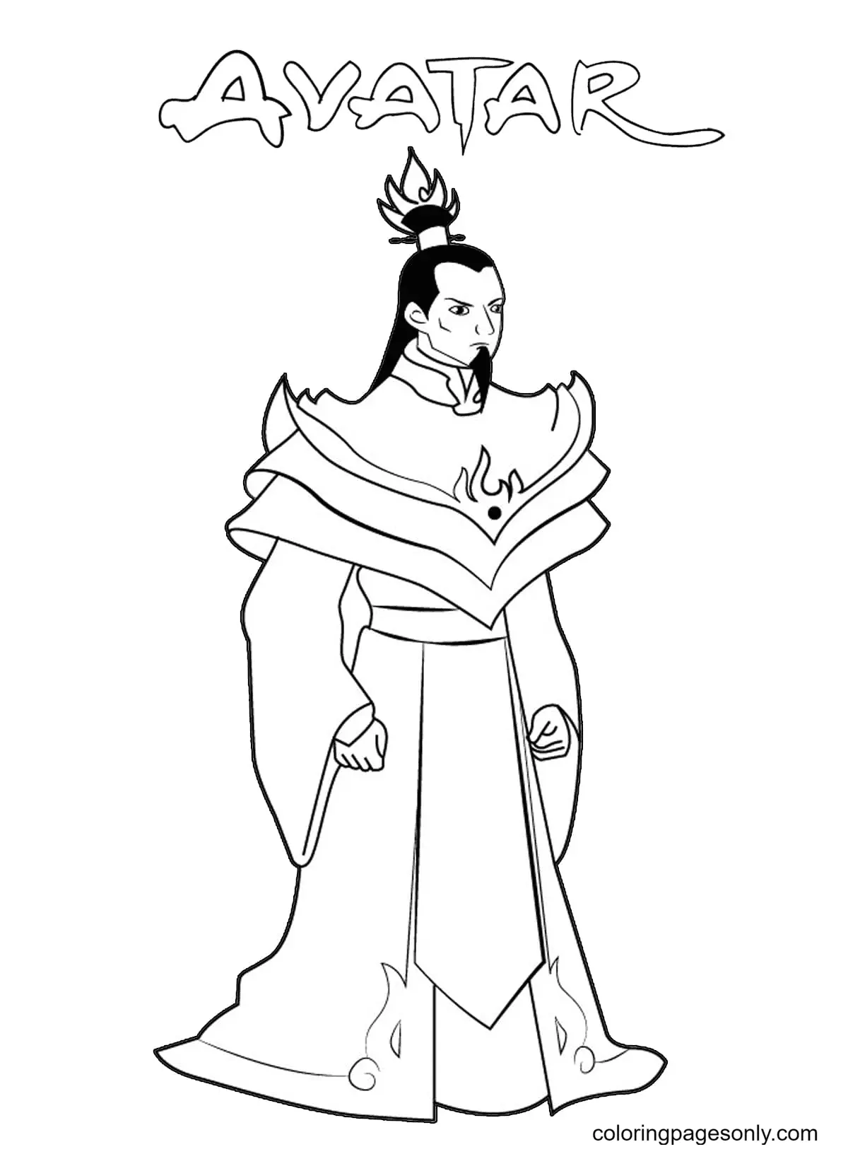 Avatar Coloring Pages 52