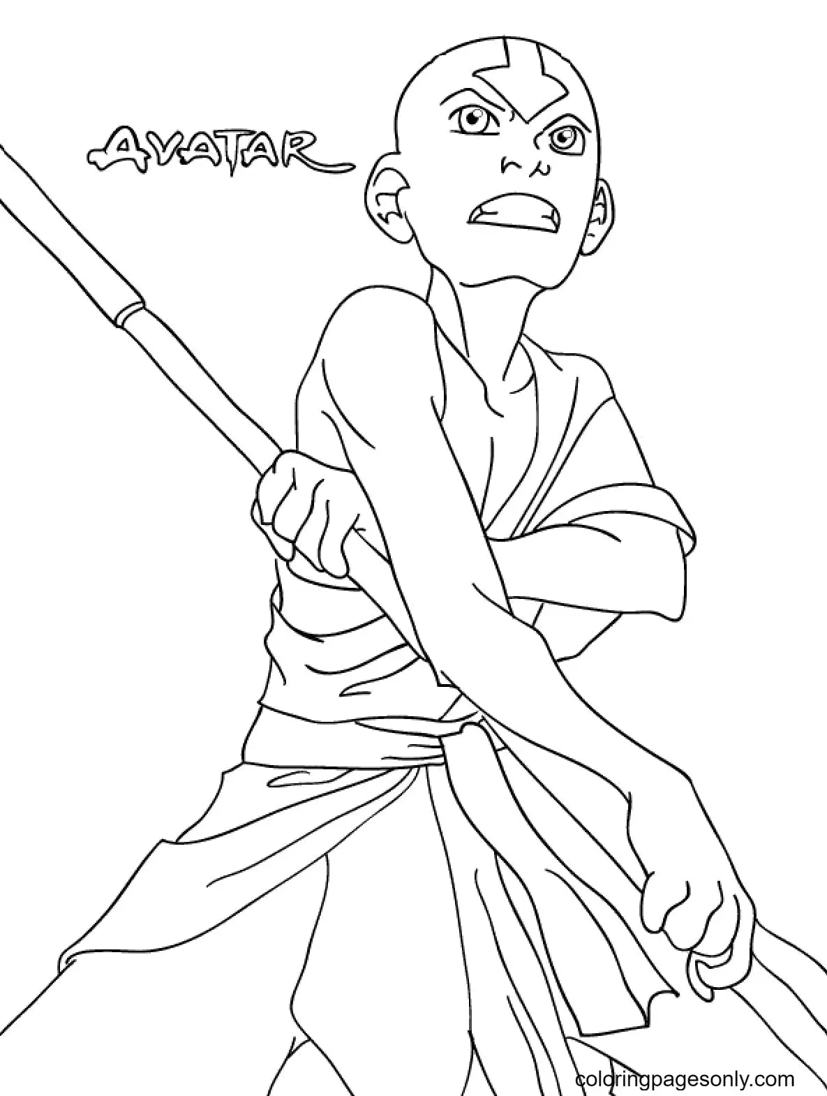 Avatar Coloring Pages 62