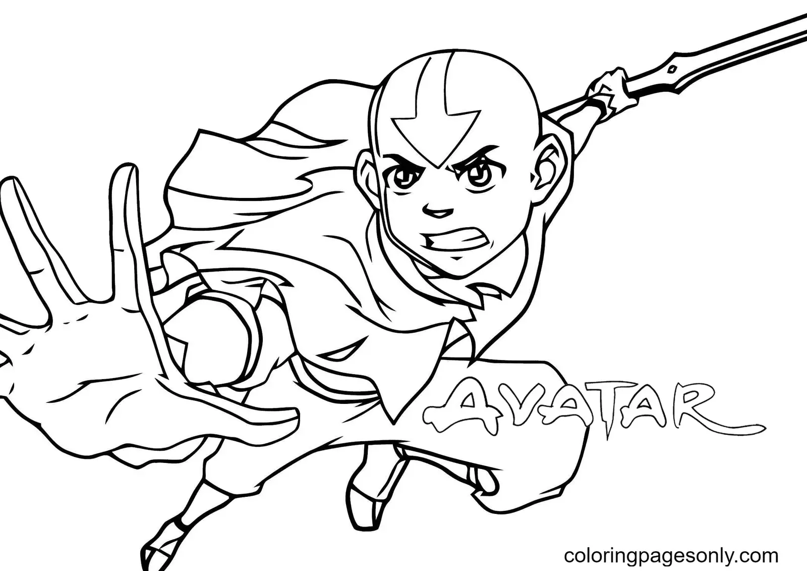 Avatar Coloring Pages 87