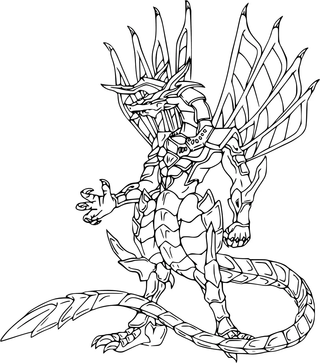 Bakugan Coloring Pages 13