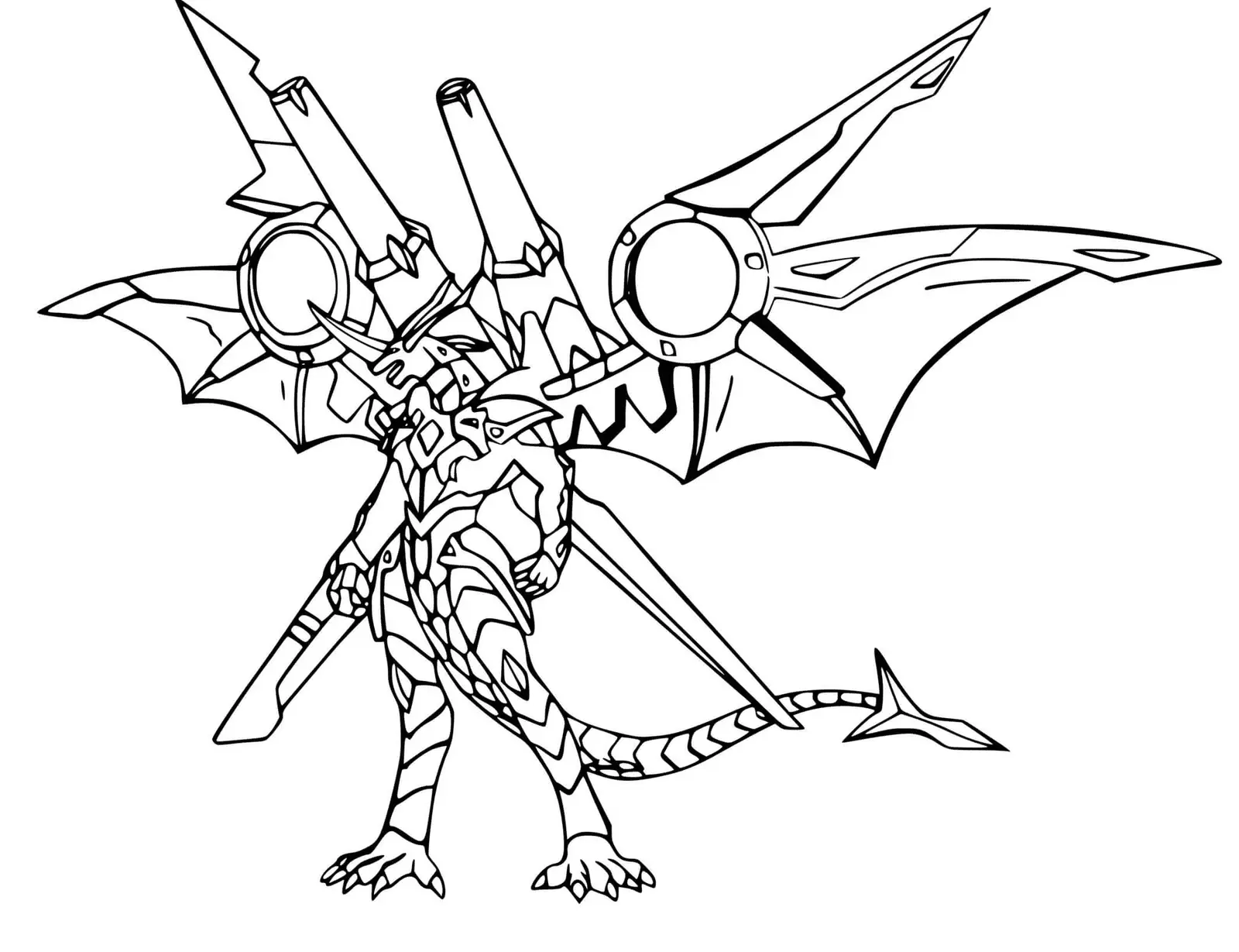 Bakugan Coloring Pages 4