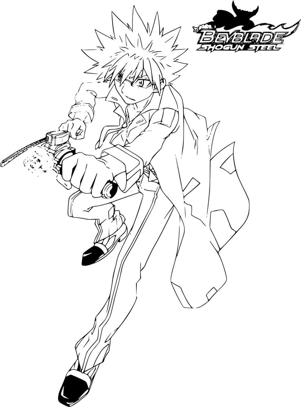 Beyblade Coloring Pages 13