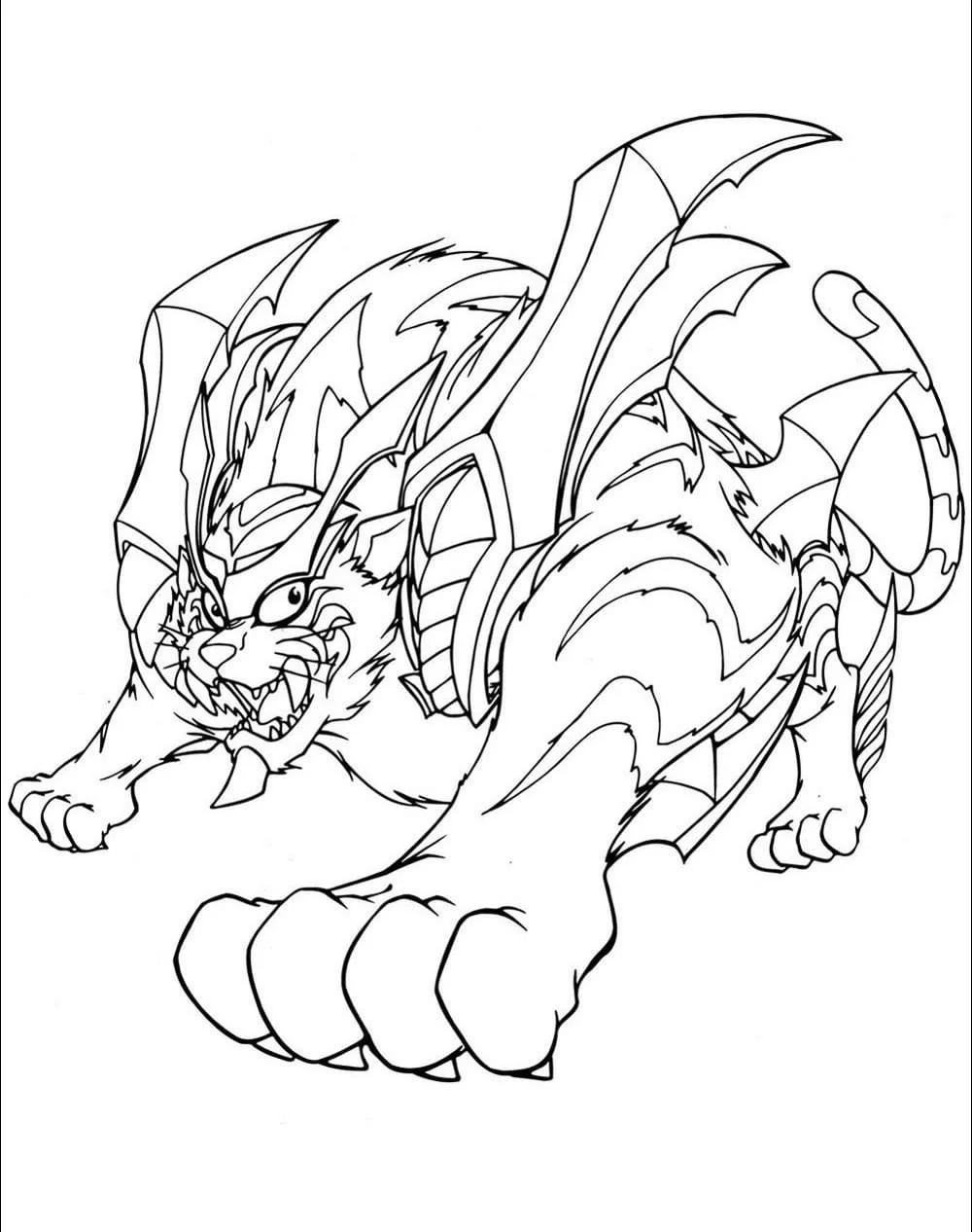 Beyblade Coloring Pages 15