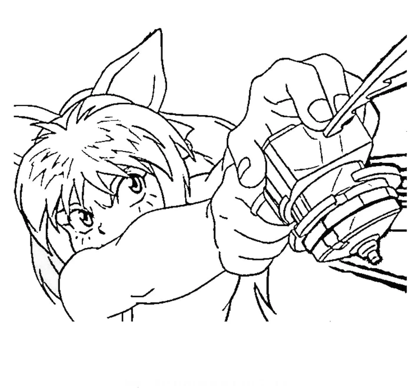 Beyblade Coloring Pages 20