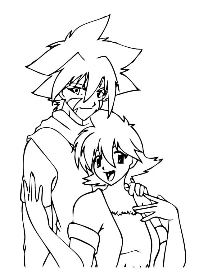 Beyblade Coloring Pages 25