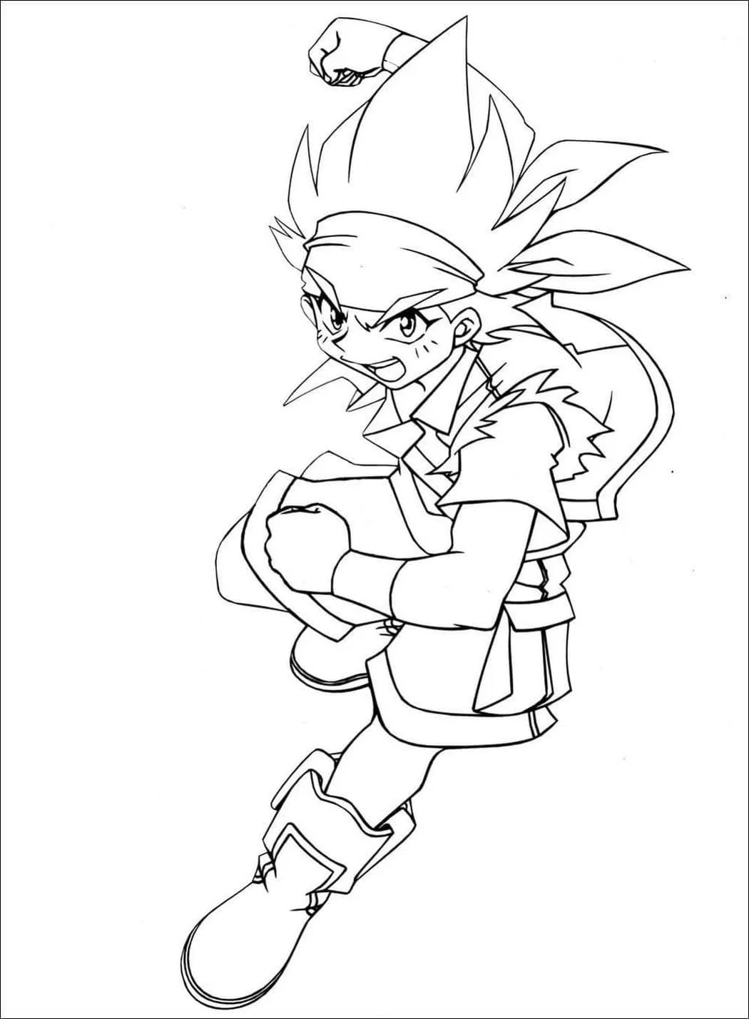 Beyblade Coloring Pages 30