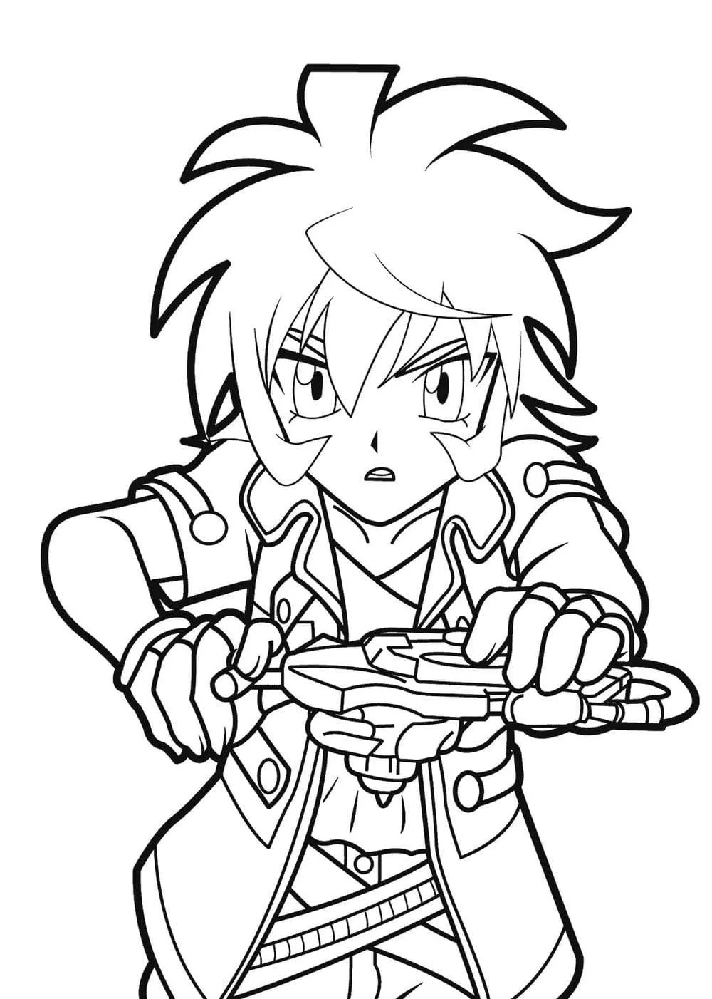 Beyblade Coloring Pages 32