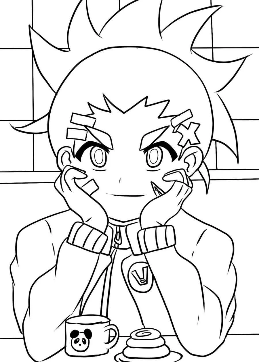 Beyblade Coloring Pages 4