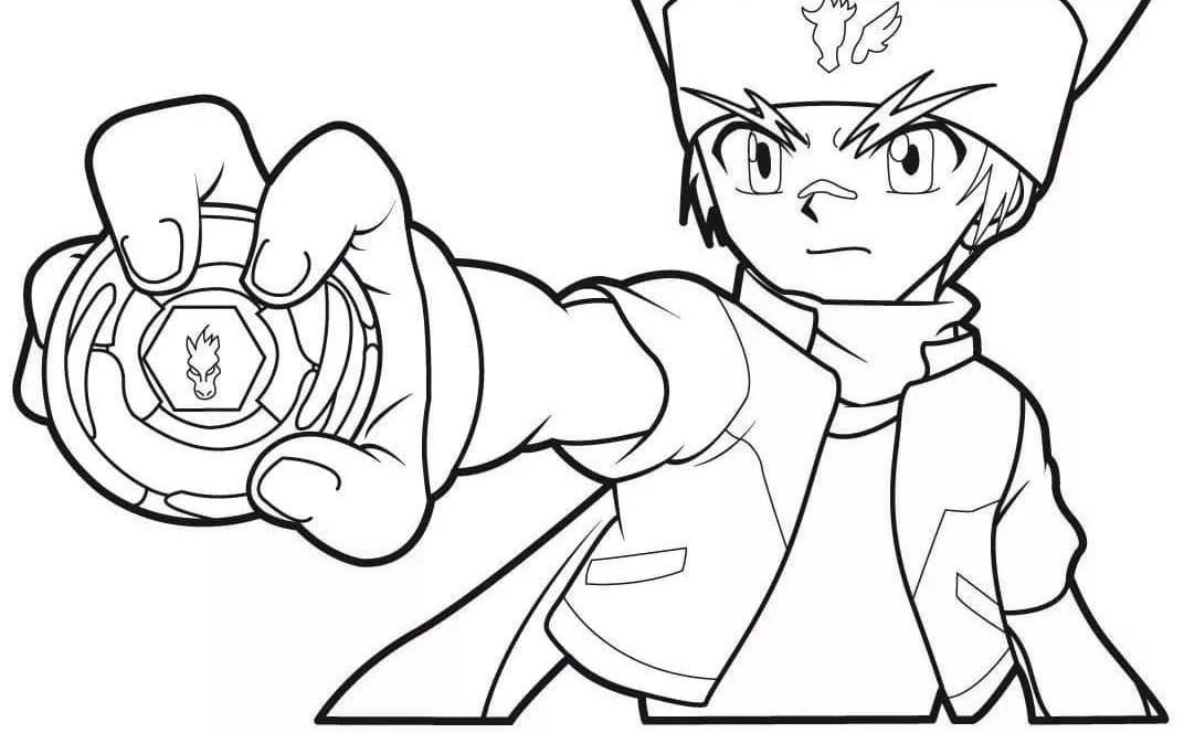 Beyblade Coloring Pages 55