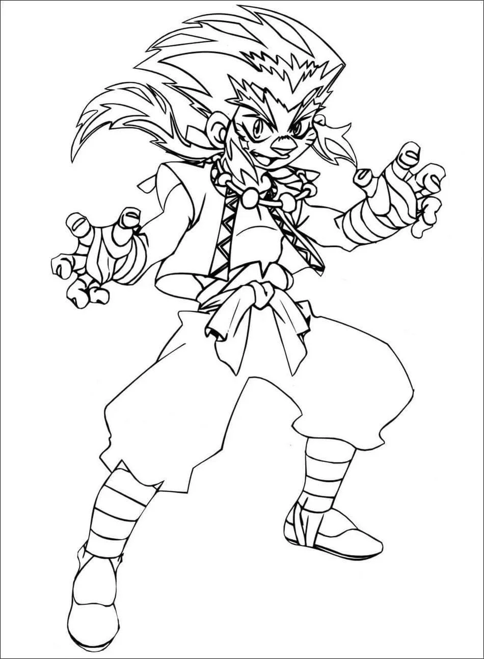 Beyblade Coloring Pages 56