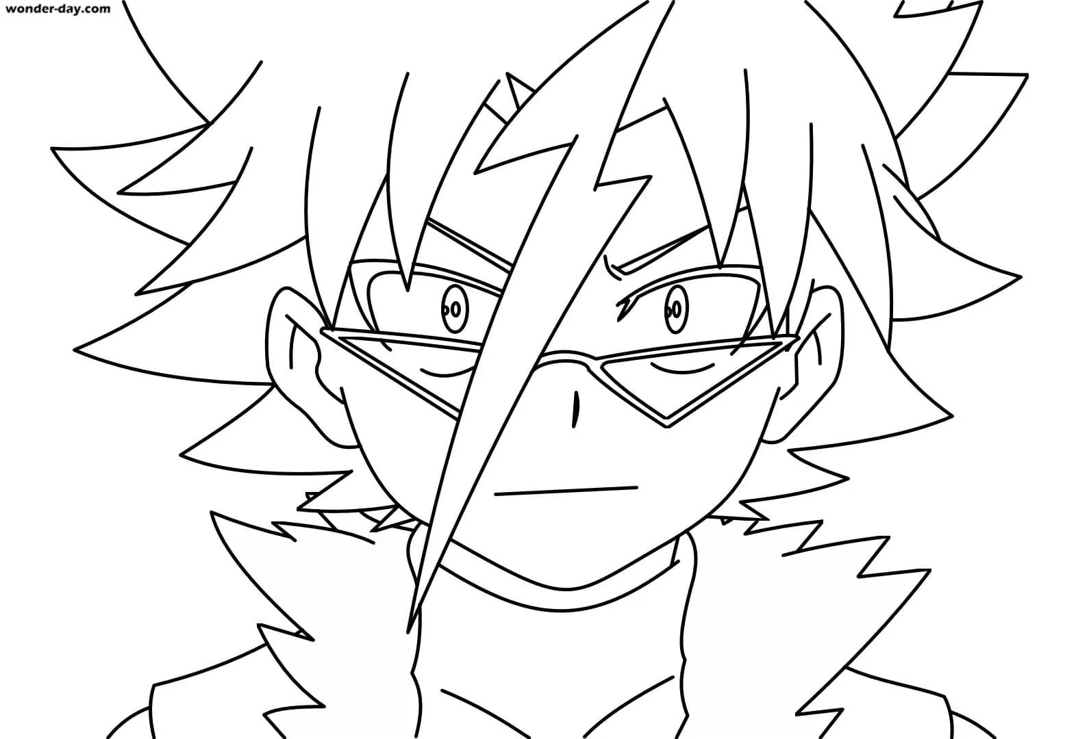 Beyblade Coloring Pages 62