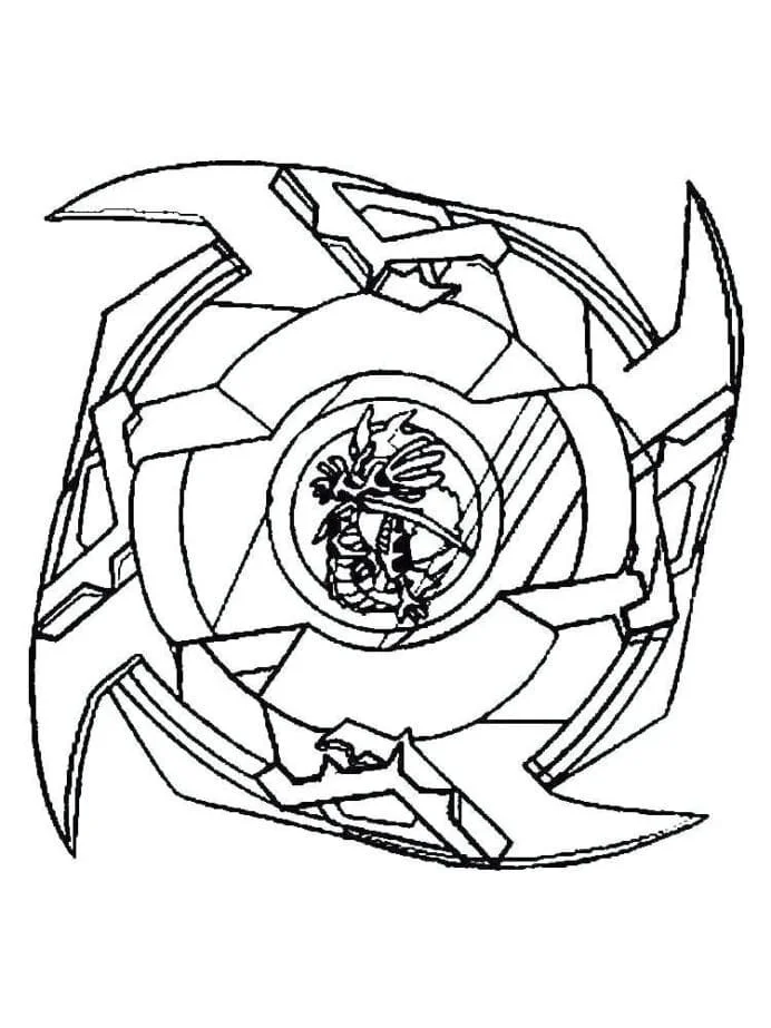 Beyblade Coloring Pages 67