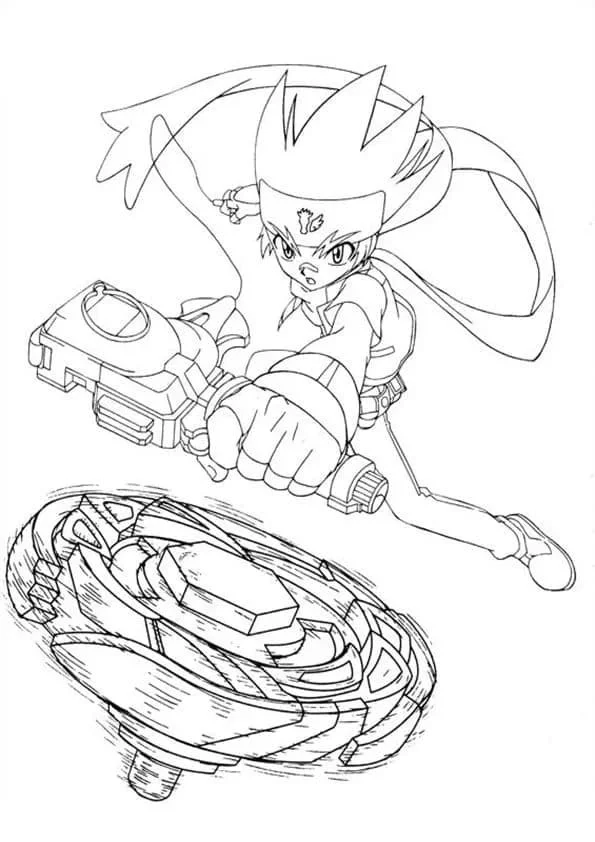 Beyblade Coloring Pages 75