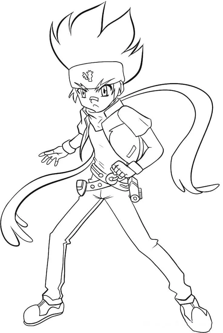 Beyblade Coloring Pages 78