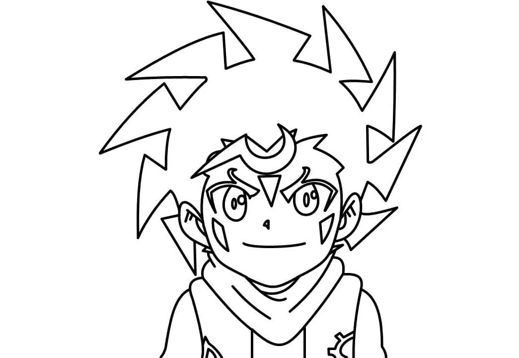 Beyblade Coloring Pages 8