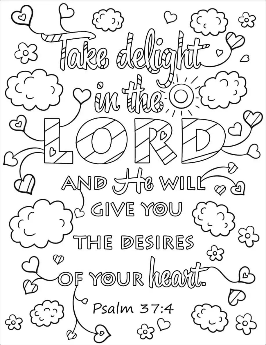 Bible Verse Coloring pages 2