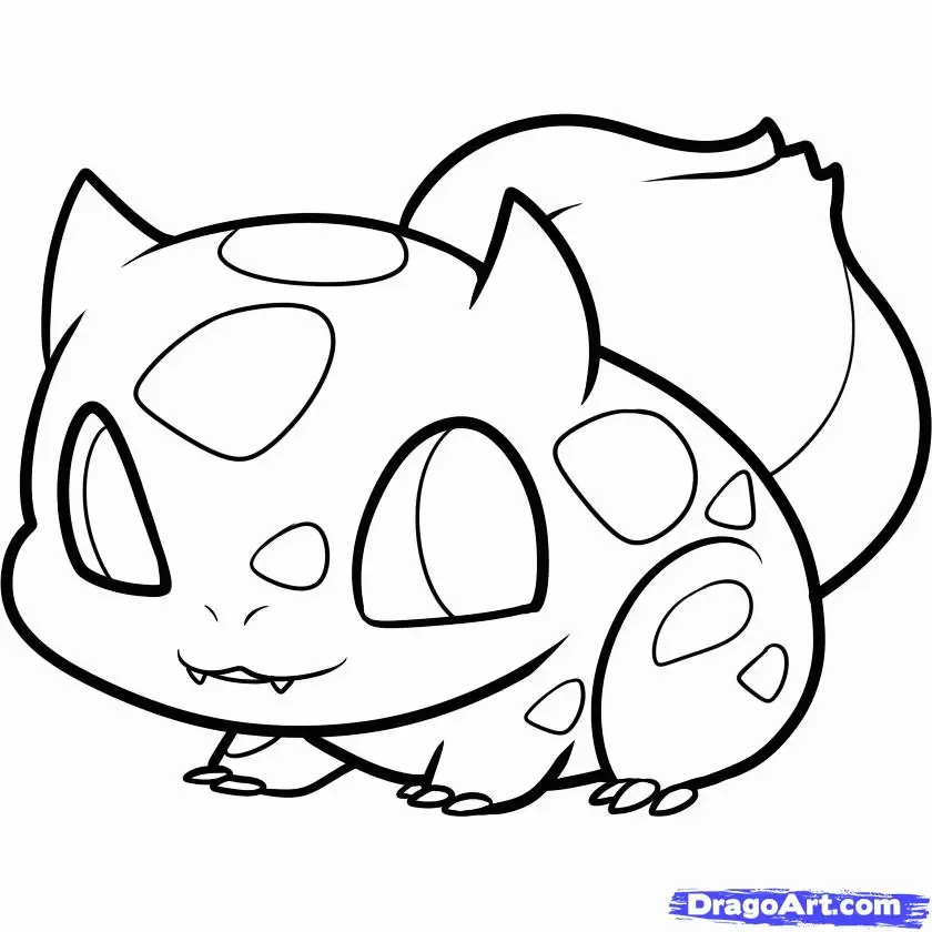 Bulbasaur Coloring Pages 13