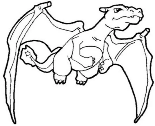 Charizard Coloring Pages 15