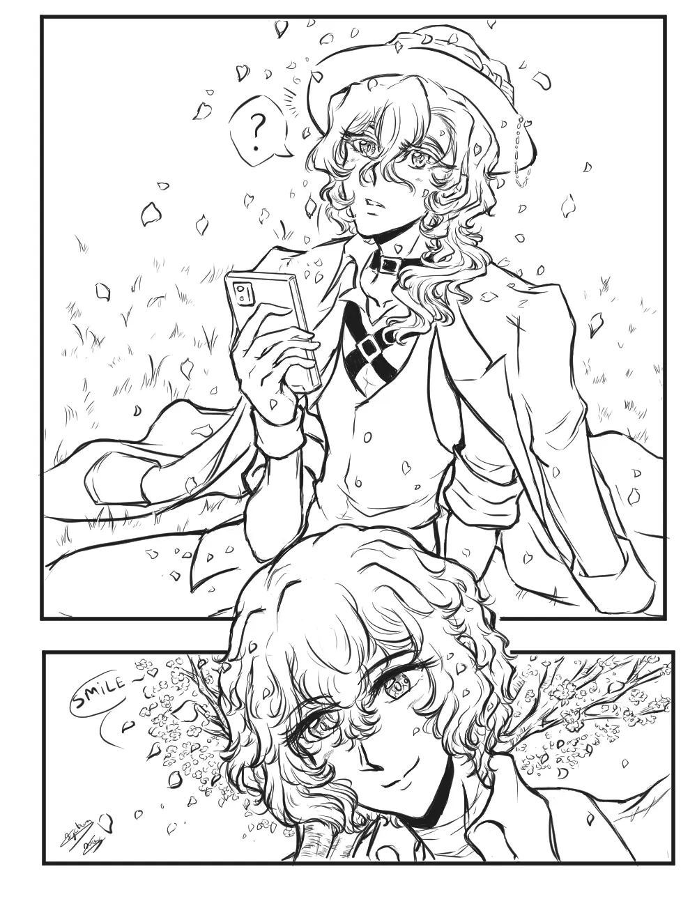 Chuuya Coloring Pages 29