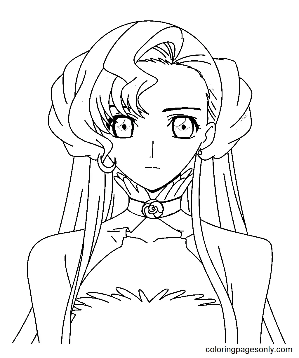 Code Geass Coloring Pages 18