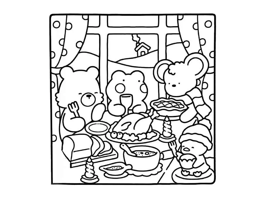 Comfy Days Coloring pages 10