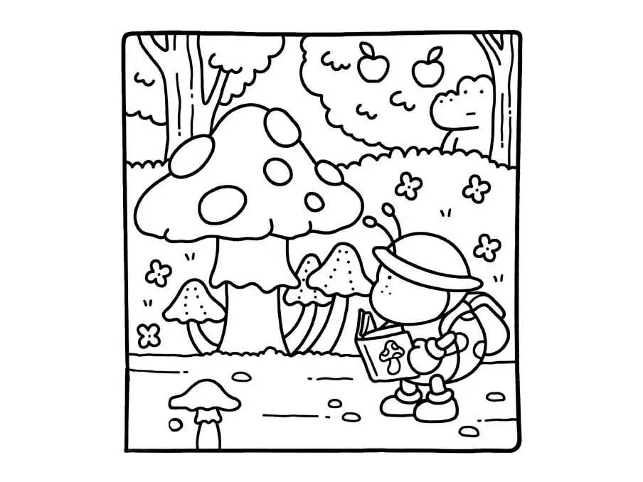 Comfy Days Coloring pages 12