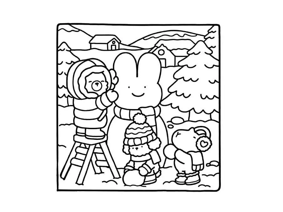 Comfy Days Coloring pages 16