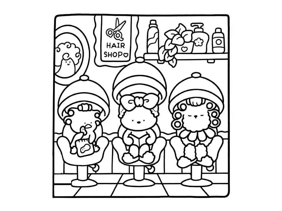 Comfy Days Coloring pages 25