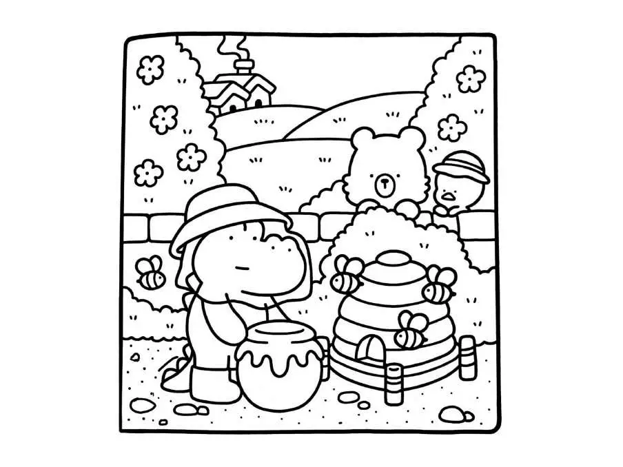 Comfy Days Coloring pages 31