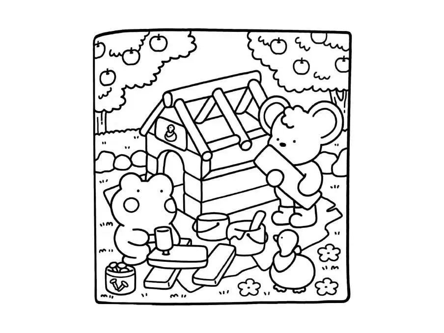 Comfy Days Coloring pages 33