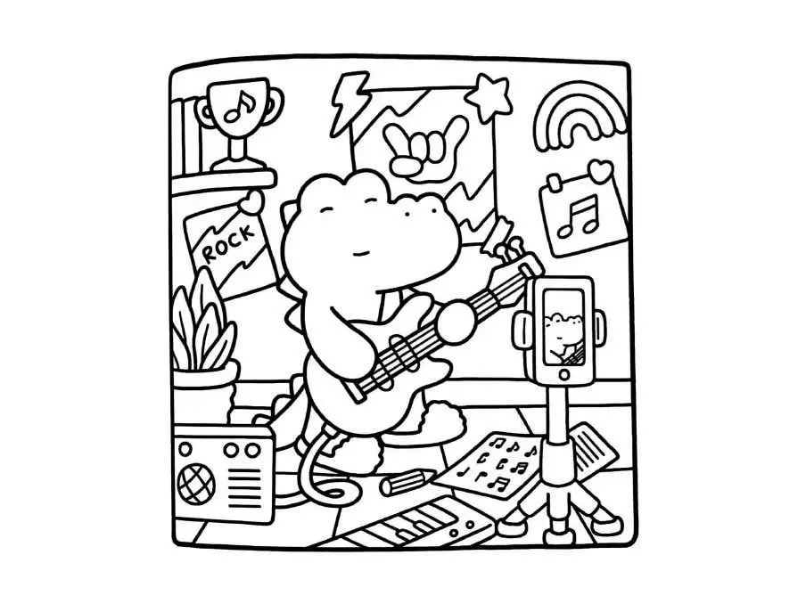 Comfy Days Coloring pages 34