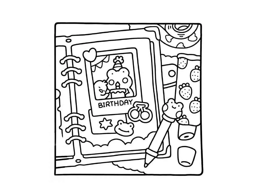 Comfy Days Coloring pages 4