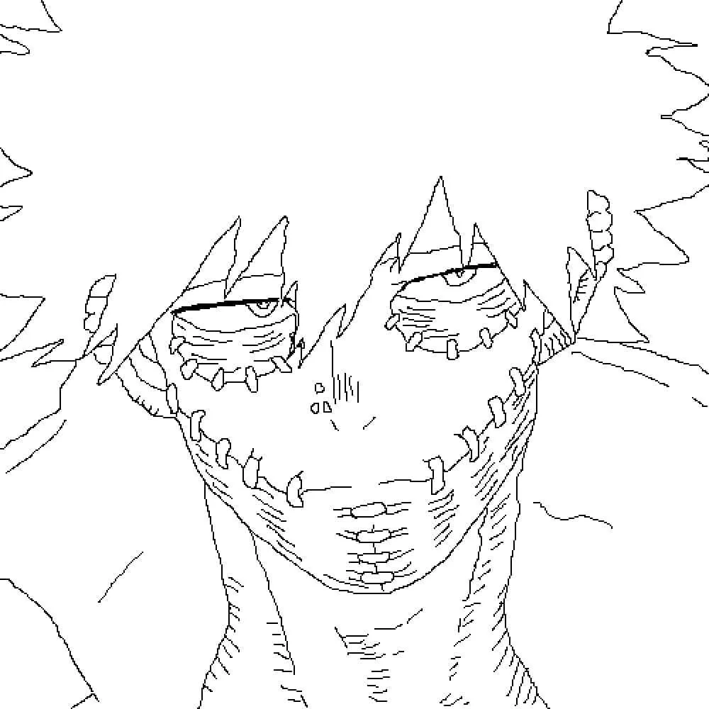 Dabi Coloring Pages 14