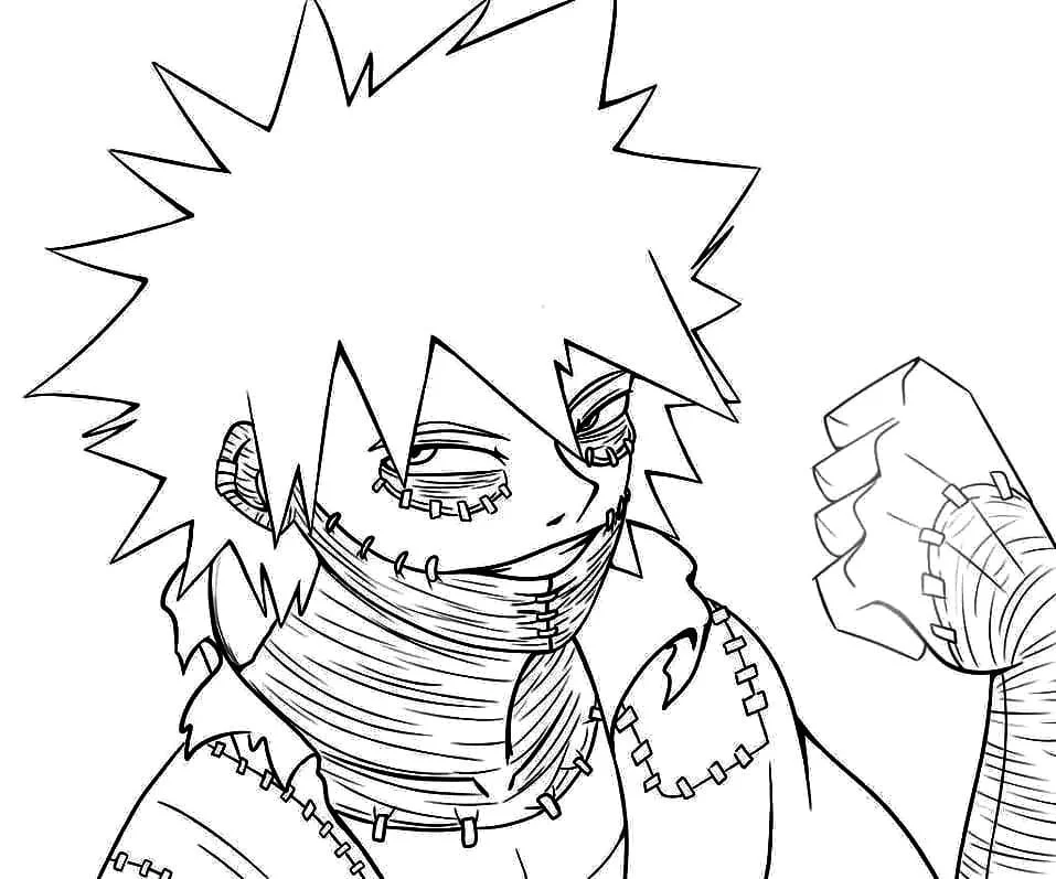 Dabi Coloring Pages 19