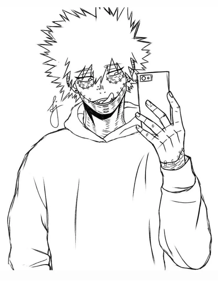 Dabi Coloring Pages 20